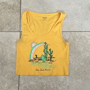 Yellow Atacama Desert Tank Top
